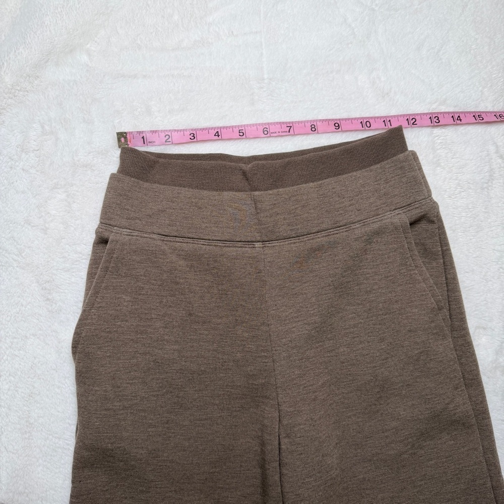 OGL FuzzLuxe Double Waistband Straight Leg Pants – Espresso Brown- XS - Picture 4 of 10